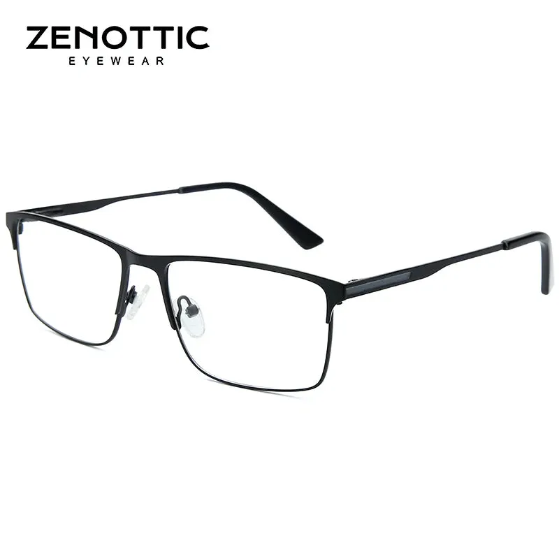 ZENOTTIC Alloy Prescription Men Glasses