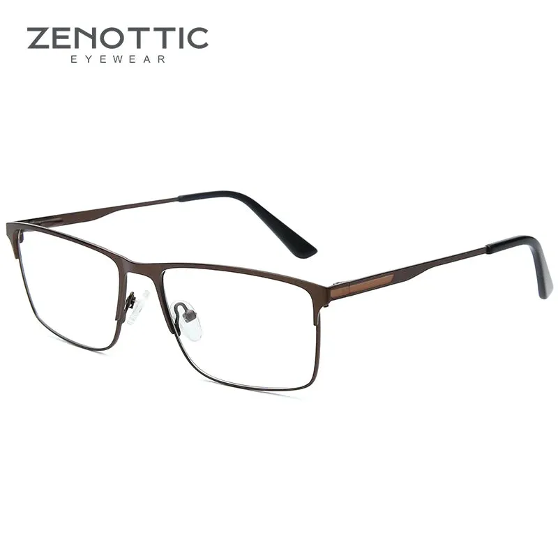 ZENOTTIC Alloy Prescription Men Glasses