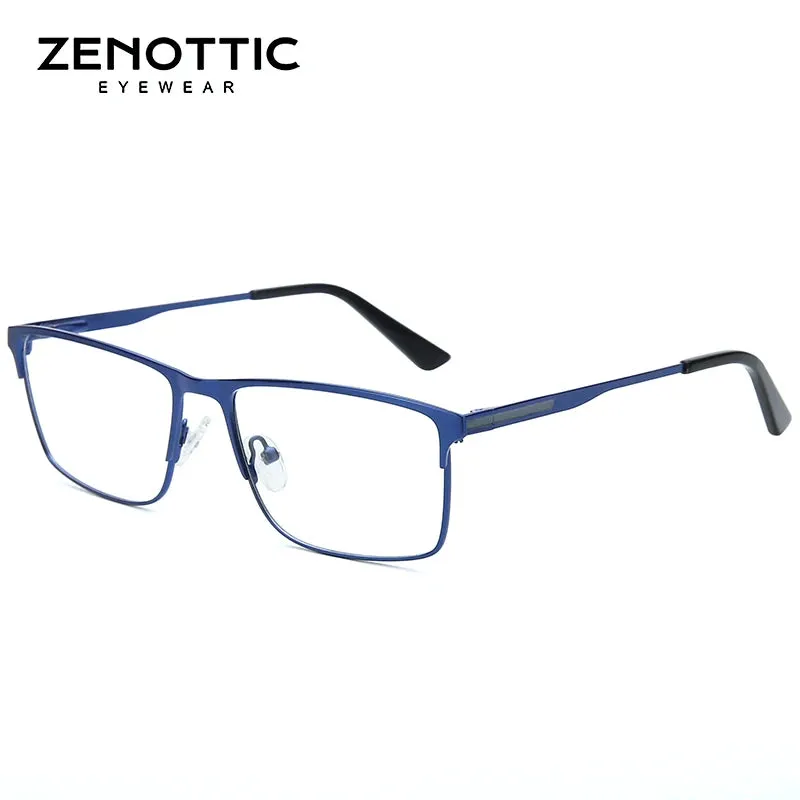 ZENOTTIC Alloy Prescription Men Glasses